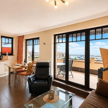Апартаменты Urlaubstraeume-am-meer-wohnung-3-11-641 Кюлунгсборн